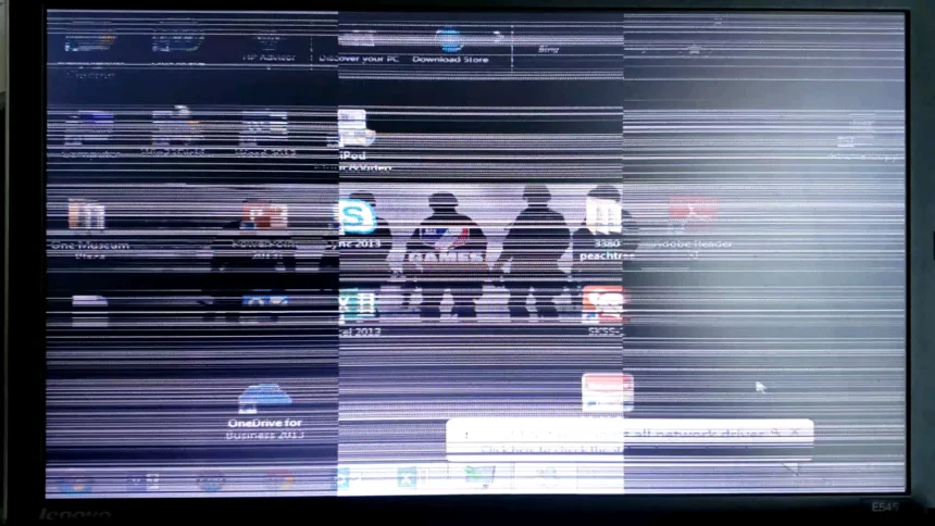 Lenovo Laptop Screen Flickering Horizontal Lines